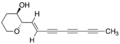 Formula di struttura dell'ittiotereolo (un poliino)