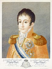 Педро де Алкантара, краљевски принц (касније цар Педро I од Бразила и краљ Португалије као Педро IV; током раних 1800-их)