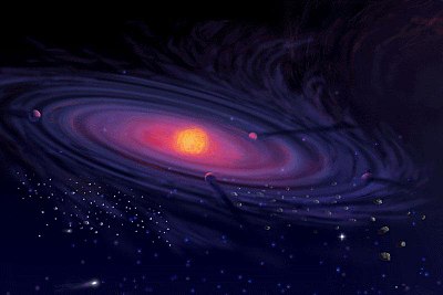 Eine Proto-Planetarische Scheibe