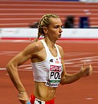 Justyna Święty scheiterte als Siebte ihres Rennens mit 52,85 s im Semifinale