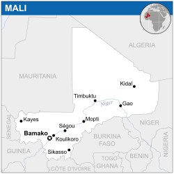 Location of માલી
