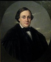 Василь Тропінін. «Портрет чоловіка в окулярах», 1854
