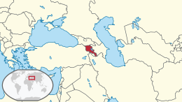 Karte von Armenien