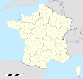 Коголен на карти Француске