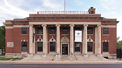 A Rourke Art Museum épülete Moorhead városban, amely korábban bírósági épületként és postahivatalként is funkcionált