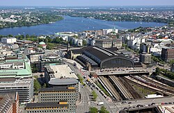 Hamburg Hauptbahnhof, Südfront (von Alchemist-hp)