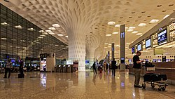 Interno aeroporto internazionale Chhatrapati Shivaji Maharaj (terminal internazionale)