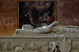 Gisant du Prince Jean d'Aragon sculpté par Domenico Fancelli - Monastère de Santo Tomás - Avila