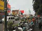 Malioboro, the most famous street in Yogyakarta city