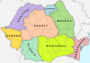 Románia történelmi tartományai