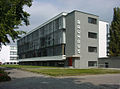 Bauhaus in Dessau by Walter Gropius.