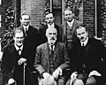 Sigmund Freud, G. Stanley Hall, Jung; Abraham A. Brill, Ernest Jones, Sándor Ferenczi.
