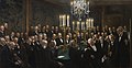 10. A Dán Királyi Tudományos Akadémia gyűlése. Peder Severin Krøyer festménye (javítás)/(csere)