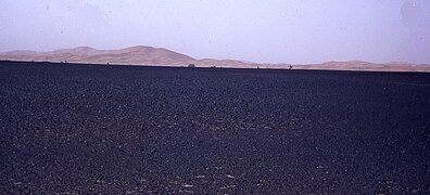 Reg dans le Sahara marocain