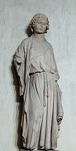 Santo Yohanes, tanpa dekorasi (sekarang di Museum Abad Pertengahan Hotel de Cluny)