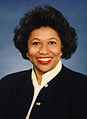 Carol Moseley-Braun, première Afro-Américaine à siéger au Sénat (1993-1999).