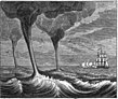 Illustration aus Espys Buch »The Philosophy of Storms«, 1841