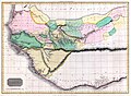 Bản đồ châu Phi do John Pinkerton vẽ năm 1813.
