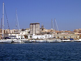 Panorama grada sa broda