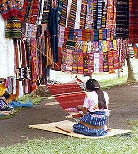 Teler de cintura, Guatemala