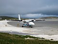 Image 30Barra Airport is the only one in the world to use a beach as a regular runway Credit: Steve Houldsworth