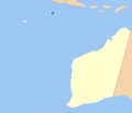 Location map for the Shire of Christmas Island
