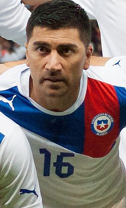 Pizarro 2013-ban Chile színeiben