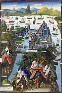 Die verowering van Konstantinopel 1453