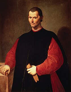 Santi di Titon maalaus Machiavellista 1500-luvulta.
