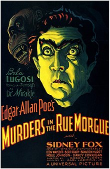 Description de l'image Murders in the Rue Morgue (1932 poster).jpg.
