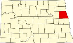 Koartn vo Grand Forks County innahoib vo North Dakota