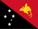Flag of the Territory of Papua and New Guinea, 1971–1975, and of Papua New Guinea, 1975–present