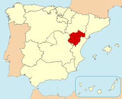 Teruel Séng ê hoān-ûi ê uī-tì