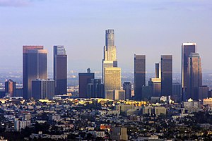 Pogled na središte Los Angelesa