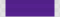Purple Heart con due fronde di quercia - nastrino per uniforme ordinaria
