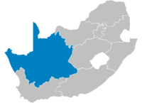 Location of the Northern Cape