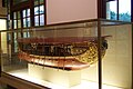 戦船の模型。17世紀タイビン省神光寺（vi:Chùa Keo）