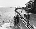 A USS Chicago (CA-29) amerikai nehézcirkáló japán torpedó okozta sérülése a savo-szigeti csatában.