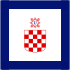 Flaga ministra Niepodległego Państwa Chorwackiego