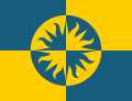 The flag of the Smithsonian Institution
