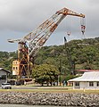 Heavy-duty floating crane Panama Canal