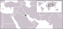 Położenie Kuwejtu
