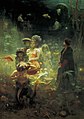 29. Szadko a víz alatti királyságban – Ilja Jefimovics Repin festménye (Orosz állami múzeum, Szentpétervár, 1876) (javítás)/(csere)