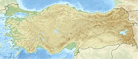 Troja na zemljovidu Turske