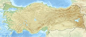 Ван (озеро). Карта розташування: Туреччина