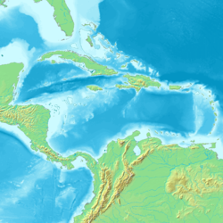 Mapo de Kariba maro.