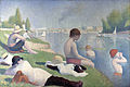 Georges Seurat, Une baignade à Asnières (1884)