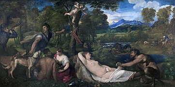 Venus del Pardo Óleo sobre lienzo, 196 x 385 cm, Museo del Louvre, París.
