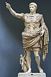 Statuie a lui Augustus din sec. I AD