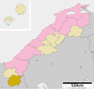 吉賀町位置図